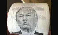 انتقام مکزیکی ها؛ دستمال توالت ترامپ