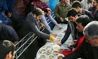 پخت آش «مرگ بر آمریکا» در بجنورد