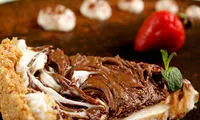 طرز تهیه چیزکیک نوتلا
