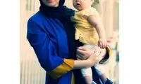 عکس: ترانه علیدوستی در حال بچه‌ داری