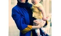 عکس: ترانه علیدوستی در حال بچه‌ داری