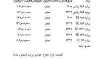 قیمت پراید روی دور گرانی افتاد