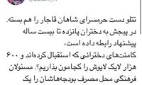 توئیت ابطحی درباره فراخوان غیراخلاقی تتلو