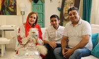 دکوراسیون منزل سه‌خوابه‌ی یک هنرمند شیرازی