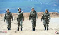 افسران زن ارتش ترکیه در عفرین