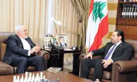 دیدار ظریف با سعد حریری