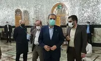 محسن رضایی در حرم عبدالعظیم حسنی رای داد