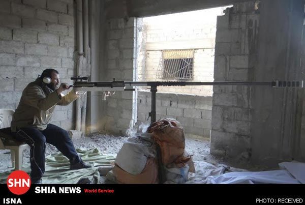عکس: اسلحه عجیب مخالفان بشار اسد
