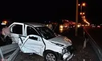 عکس: سانحه برای خودروی همراهان جلیلی