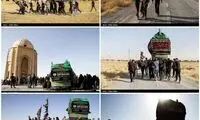 تصاویری از آئین سنتی نخل‌گردانی در اراک