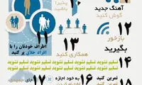 اینفوگرافیک: 29 روش ساده برای خلاق ماندن