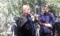 مسعود مهرابی در قطعه هنرمندان آرام گرفت