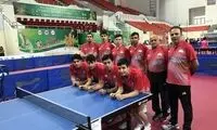 حذف پینگ پنگ بازان پایه ایران در آسیا
