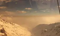 عکس: آلودگی هوا به توچال رسید