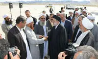 استقبال مولوی عبدالحمید از رئیسی