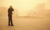 عکس: گرد و خاک اهواز