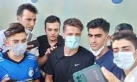 سورپرایز وریا غفوری در تمرین استقلال
