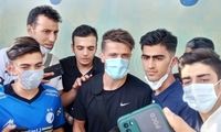 سورپرایز وریا غفوری در تمرین استقلال