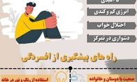 اینفوگرافیک؛ علائم افسردگی پاییزی