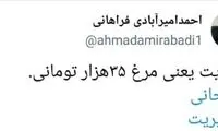 نماینده قم: مدیریت یعنی مرغ ۳۵هزار تومانی!
