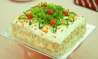 طرز تهیه‌ی کیک مرغ؛ پیش‌غذای مجلسی و آسان