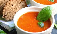 طرز تهیه سوپ گوجه فرنگی؛ سبک و تابستانه