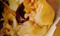 کاسه های خرما و گردو مخصوص ماه رمضان