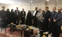 عید دیدنی اصلاح طلبان با همسر و فرزند کروبی