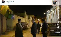 عکس: شب گردی قالیباف در جنوب شهر