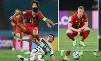 نگرانی بلژیکی‌ها از غیبت دو ستاره خود مقابل ایتالیا
