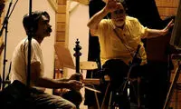 کیهان کلهر در کنار کارگردان «پدرخوانده»