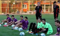 تصویری از آخرین تمرین نوروزی با پرسپولیس