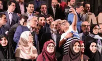 سلفی رامبد جوان و مهران مدیری با علی عسکری