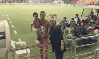 شادی خانوادگی گلزن پرسپولیس در قطر