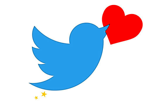 تغییرات در توییتر، قلب به جای ستاره