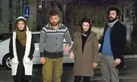انصاریان و لیلا اوتادی هم بازی شدند +عکس