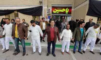 عکس: استقبال فیتیله ای از کارتن خواب ها