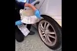 جاسازی عجیب مواد مخدر در یک خودرو