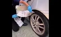 جاسازی عجیب مواد مخدر در یک خودرو