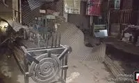 انفجار مغازه صافکاری ۳ مرد را سوزاند