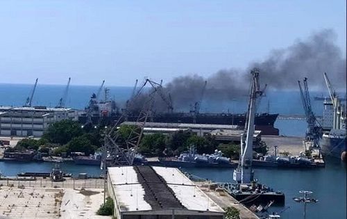 کشتی حادثه دیده در لاذقیه، ایرانی نیست