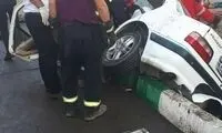 ۲ کشته در تصادف پرشیایِ حامل ۸ سرنشین