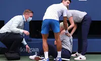 اخراج جوکوویچ به خاطر ضربه زدن به داور!