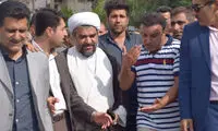 حضور امام جمعه در تجمعات کازرون