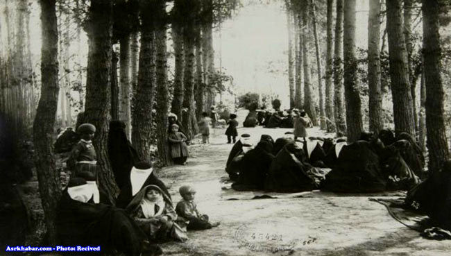 روز طبیعت، اواخر دوره قاجار
