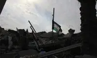 مقر اسماعیل هنیه با خاک یکسان شد+عکس