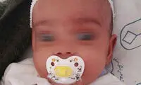 پدر بی رحم دختر 4 ماهه اش را ضربه مغزی کرد!