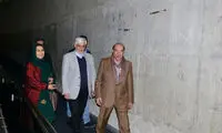 عکس: عارف در اکران خصوصی «رخ دیوانه»