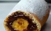 چی بپزم؟ پنکیک موز و شکلات چوبی