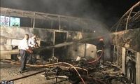 عکس: تصادف مرگبار در اتوبان قم - تهران